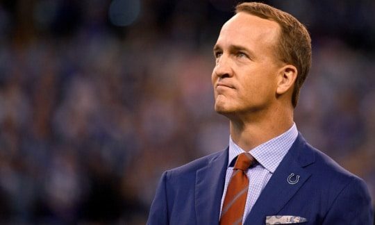 An image of NFL quarterback, Peyton Manning, as the Epicor Insights 2018 guest keynote speaker