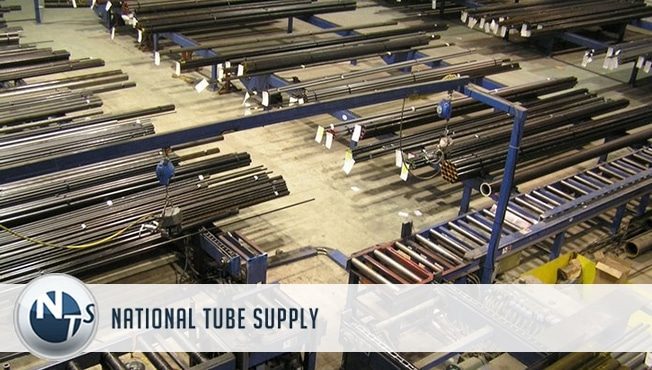 an image of the manufacturing floor at a National Tube Supply facility