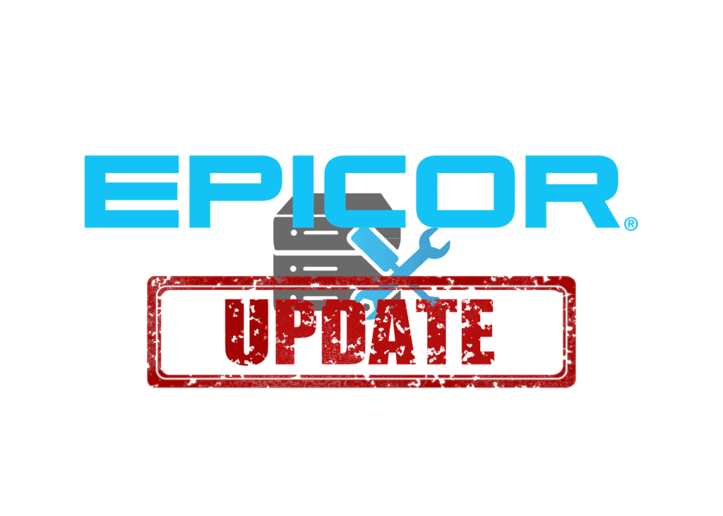 a graphic of the Epicor Support Updates