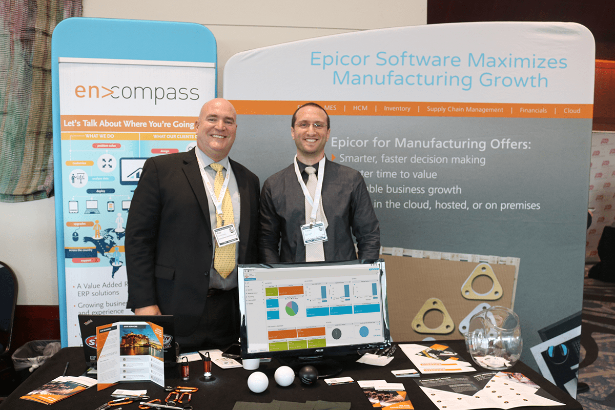 An image of the Encompass Team at the Georgia Manufacturing Summit 2018