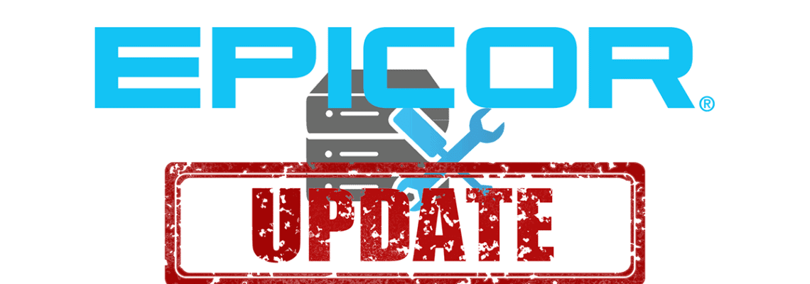 an image depicting a software update for epicor erp 10.2.400 update