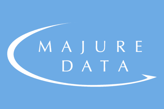 an image of the majure data logo