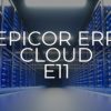 A Banner Displaying News that the Epicor ERP Cloud 11.1.100 Upgrade has been announced